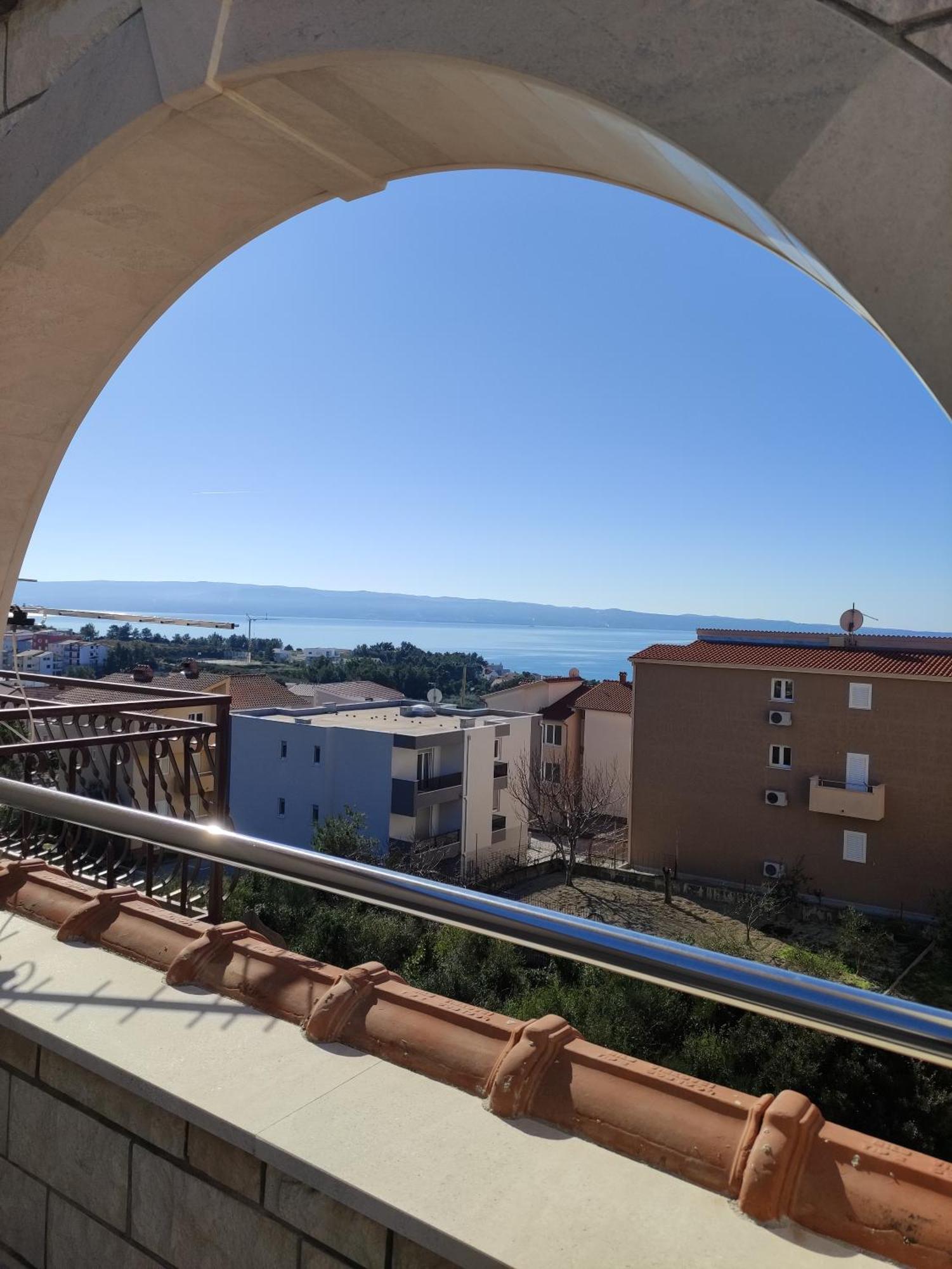 Apartments Villa Anna Podstrana Bagian luar foto
